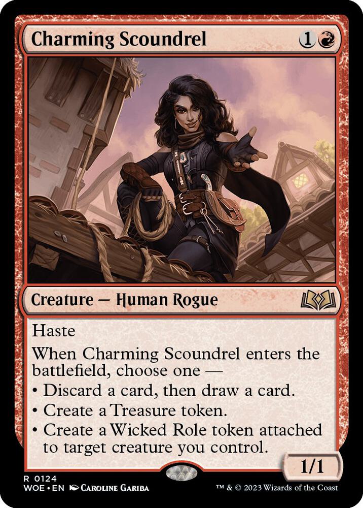 Charming Scoundrel 124/276 (Wilds of Eldraine) 