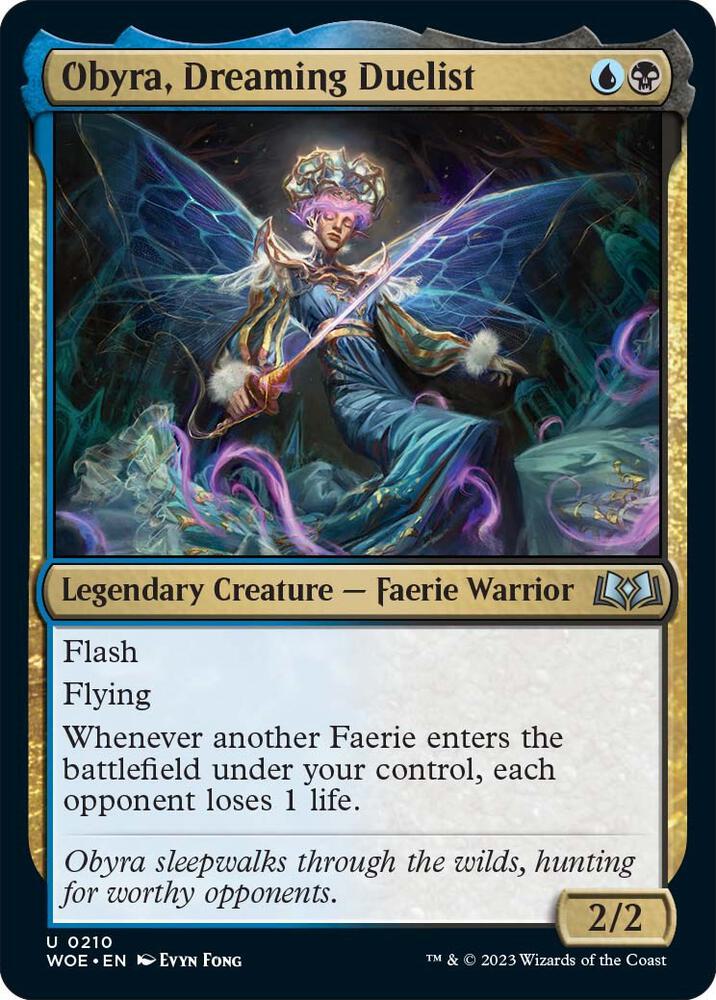 Obyra Dreaming Duelist 210 (Wilds of Eldraine) 