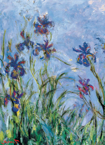 Eurographics - Monet Irises 1000 Piece Jigsaw - Good Games