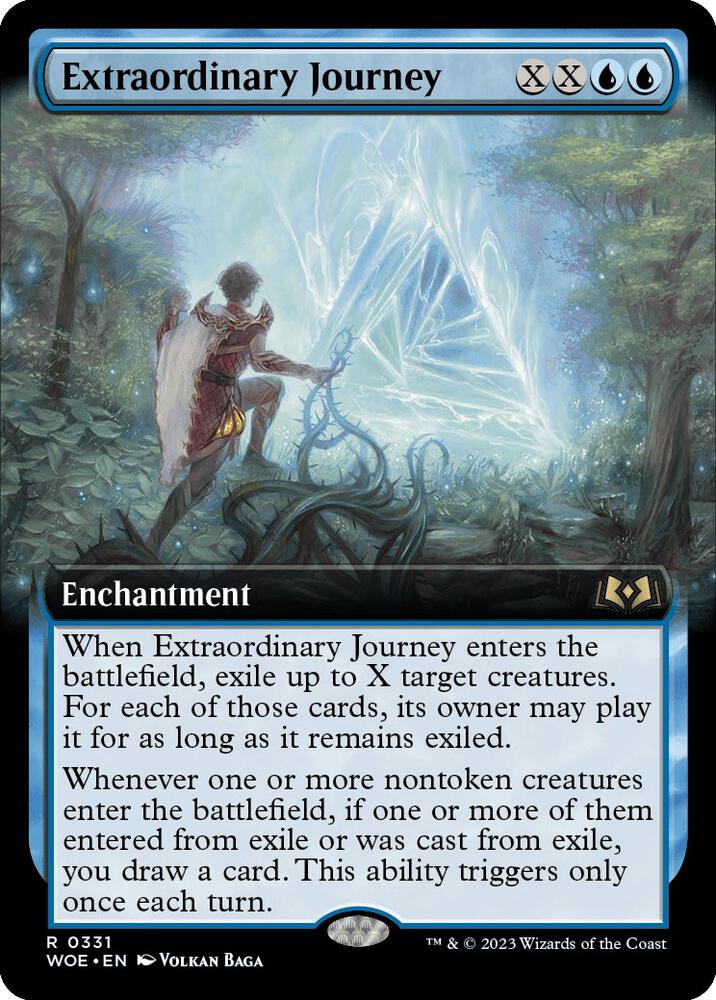 Extraordinary Journey 331/276 (Wilds of Eldraine)  - Extended Art Foil