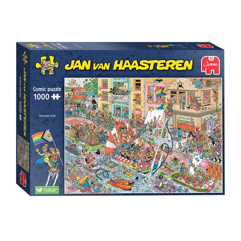 Jan Van Haasteren - Celebrate Pride 1000 Piece Jigsaw - Good Games