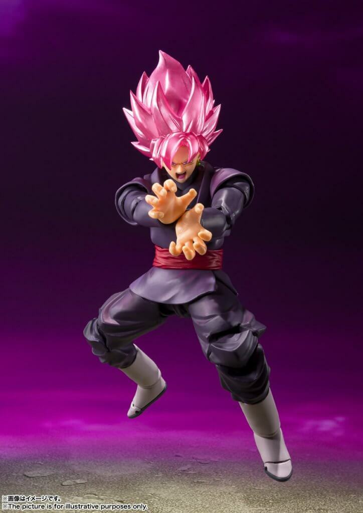 S.H.Figuarts Dragon Ball Super Goku Black Super Saiyan Rose - Good Games