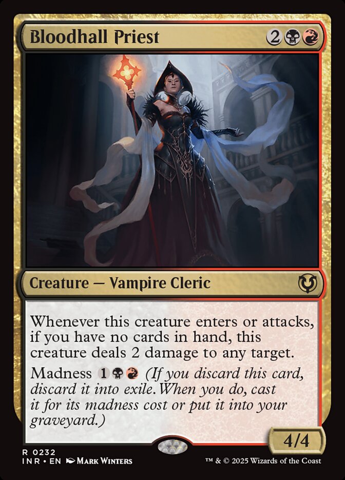 Bloodhall Priest 232/287 (Innistrad Remastered)  - Foil