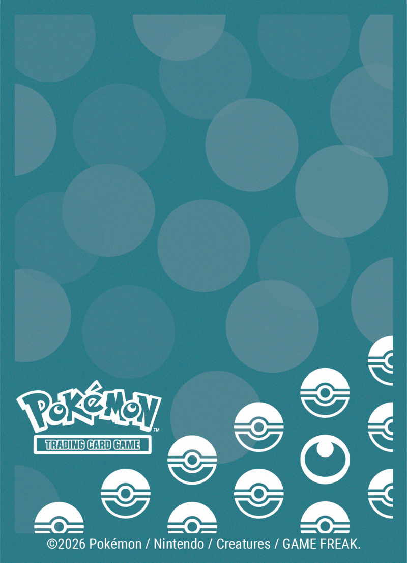 Pokémon TCG Ultra PRO Deck Protector Sleeves featuring TCG logo, Poké Ball icons, and faint overlay circles