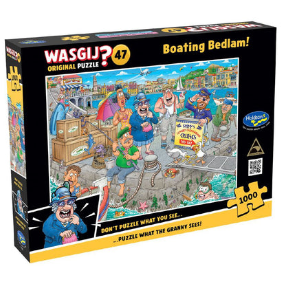 Wasgij Original 47 - Boating Bedlam! front packaging view