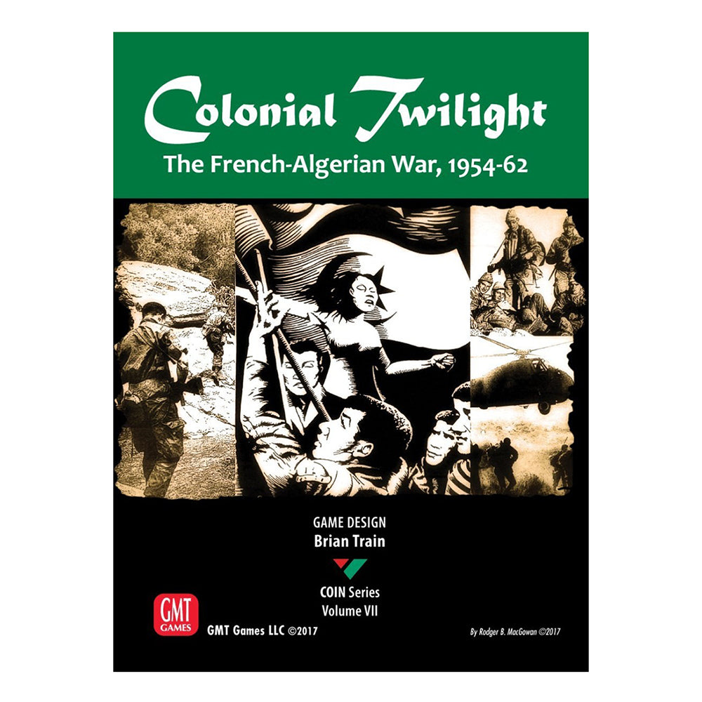 Colonial Twilight: The French-Algerian War, 1954-62 board game cover