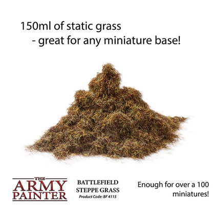 Army Painter - Basing - Battlefield Steppe Grass Static