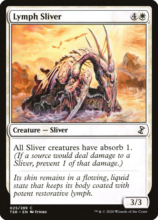Lymph Sliver 25 (Time Spiral: Remastered)  - Foil