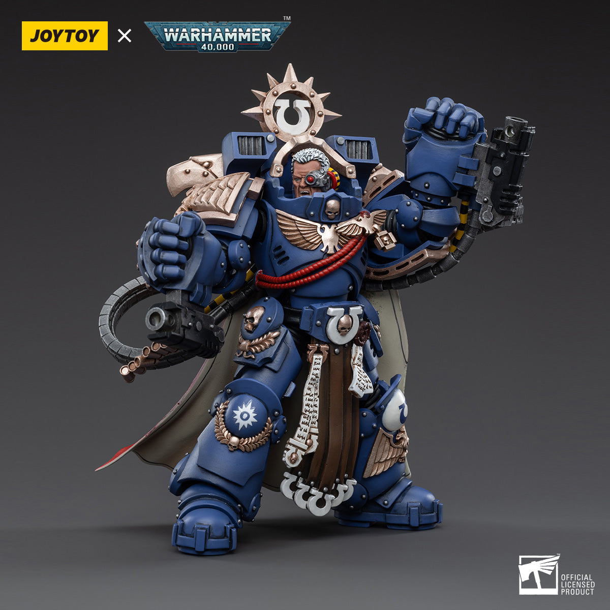 Warhammer Collectibles 1/18 Scale Ultramarines Chapter Master Marneus Calgar