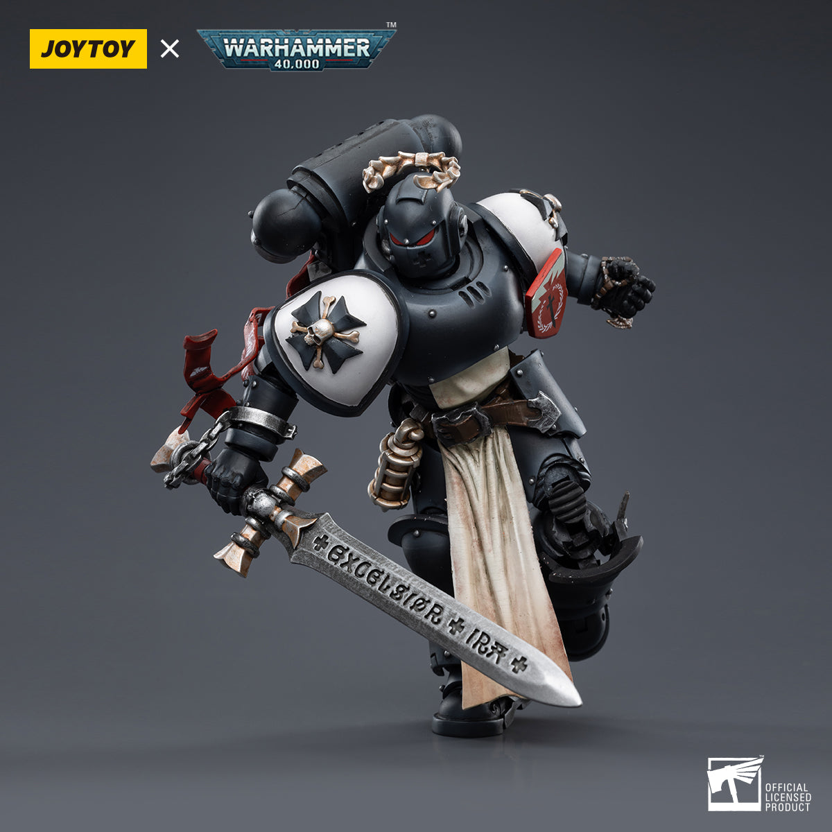 Warhammer Collectibles 1/18 Scale Black Templars The Emperors Champion Rolantus