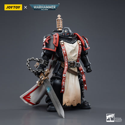 Warhammer Collectibles 1/18 Scale Black Templars Primaris Sword Brethren Eberwulf - Good Games