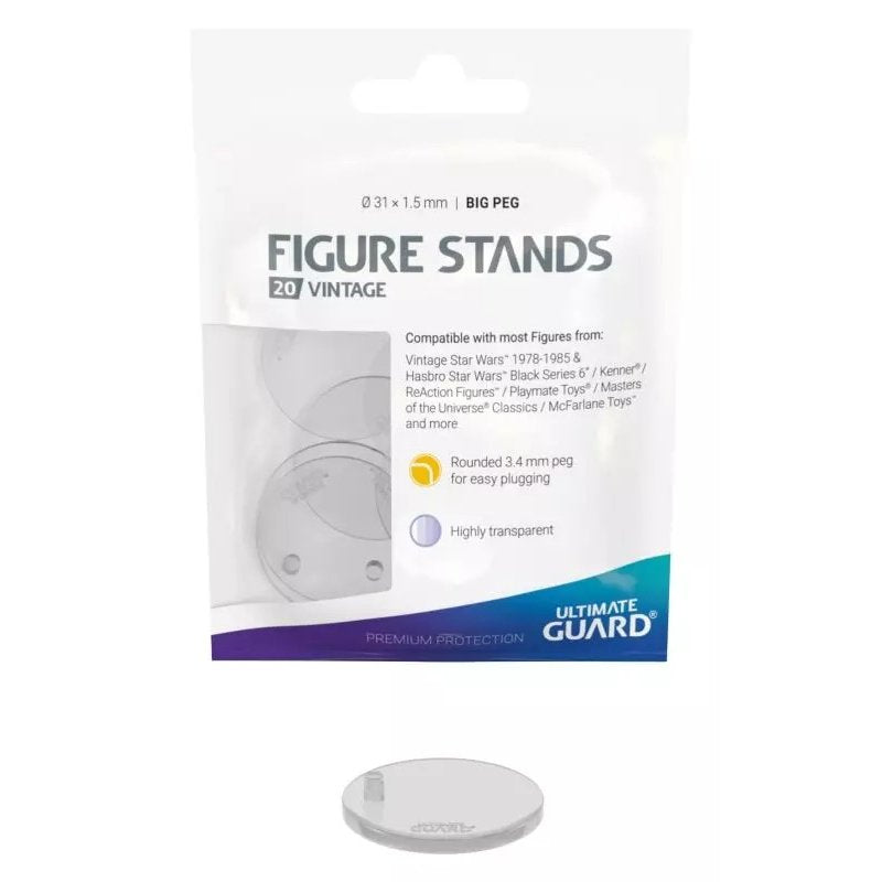 Ultimate Guard: Figure Stands – Big Peg Vintage - Good Games