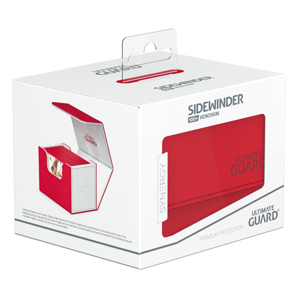 Ultimate Guard - Synergy Sidewinder 100plus Red/White Deck Box