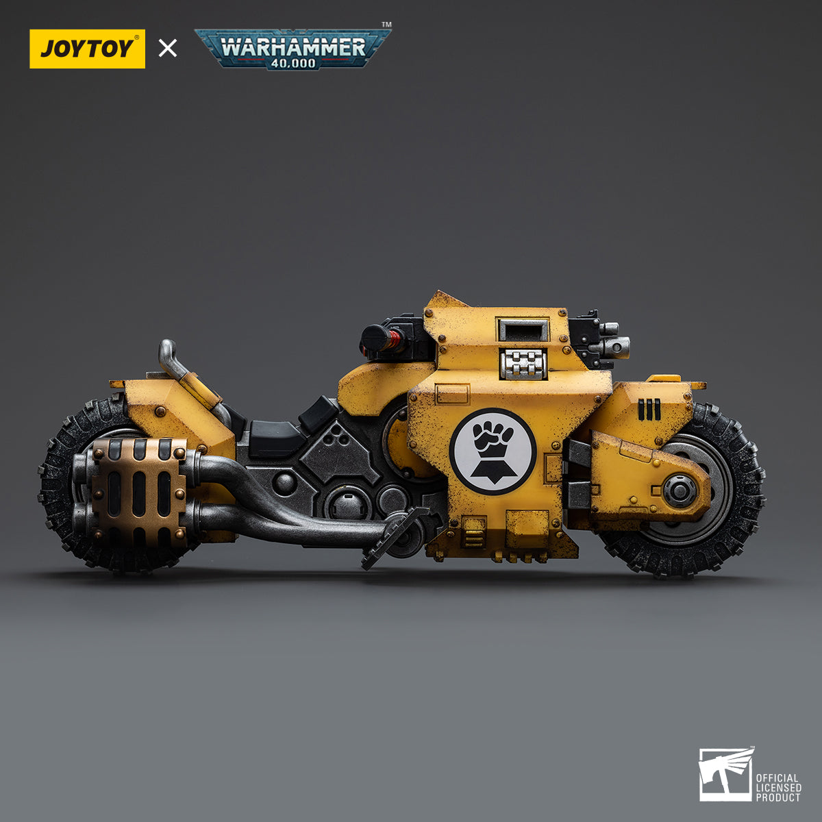 Warhammer Collectibles 1/18 Scale Imperial Fists RaiderPattern Combat Bike