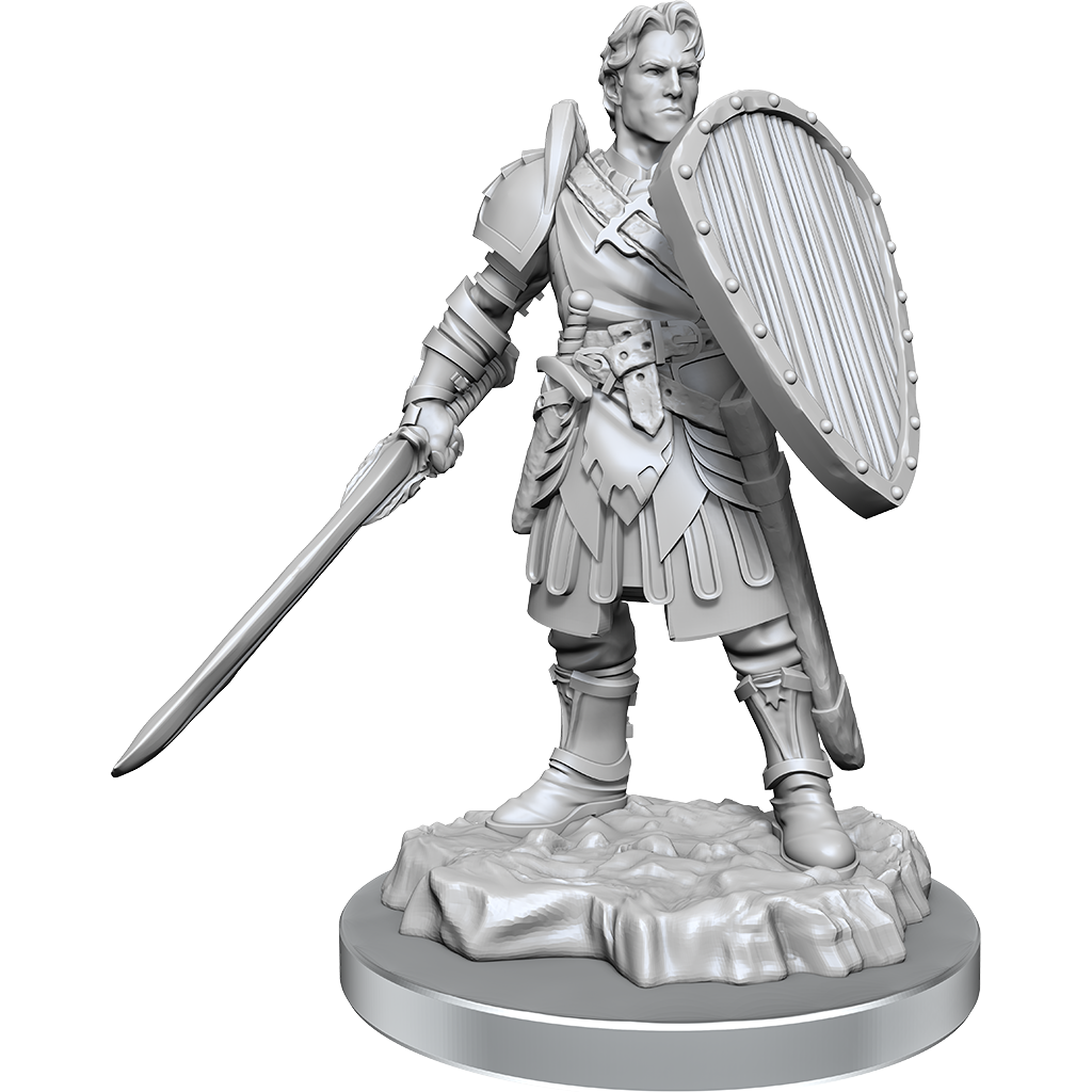 Dungeons &amp; Dragons Nolzurs Marvelous Unpainted Miniatures Human Fighters
