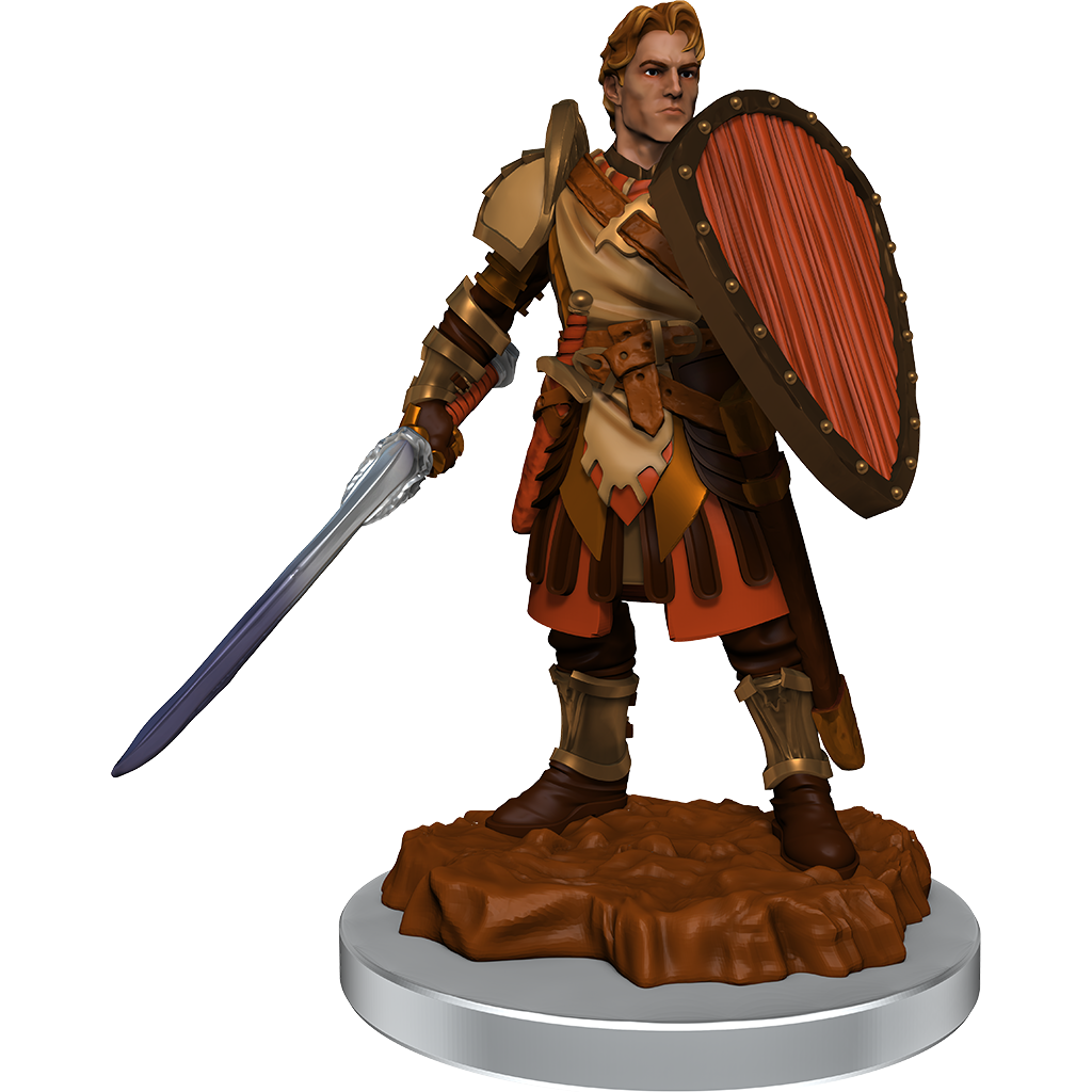 Dungeons &amp; Dragons Nolzurs Marvelous Unpainted Miniatures Human Fighters