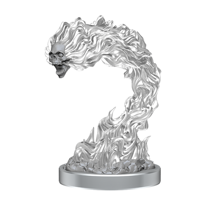 Dungeons & Dragons Nolzurs Marvelous Unpainted Miniatures Dark Spellcaster & Flameskulls - Good Games