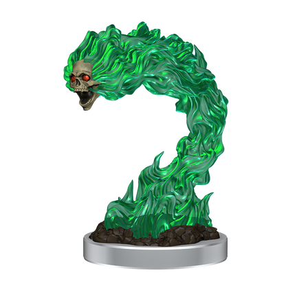 Dungeons & Dragons Nolzurs Marvelous Unpainted Miniatures Dark Spellcaster & Flameskulls - Good Games