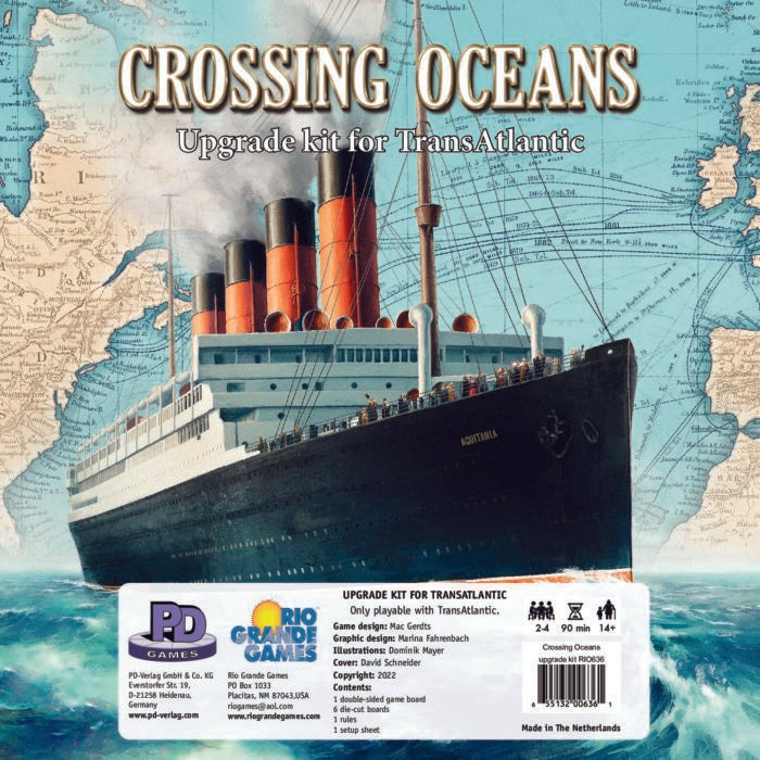 Crossing Oceans Upgrade Kit for Transatlantic (Preorder) - Good Games