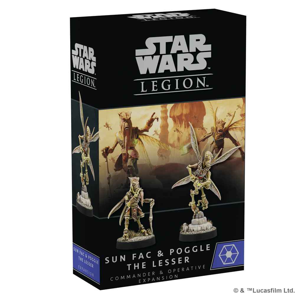 Star Wars: Legion - Sun Fac and Poogle the Lesser Commander Expansion