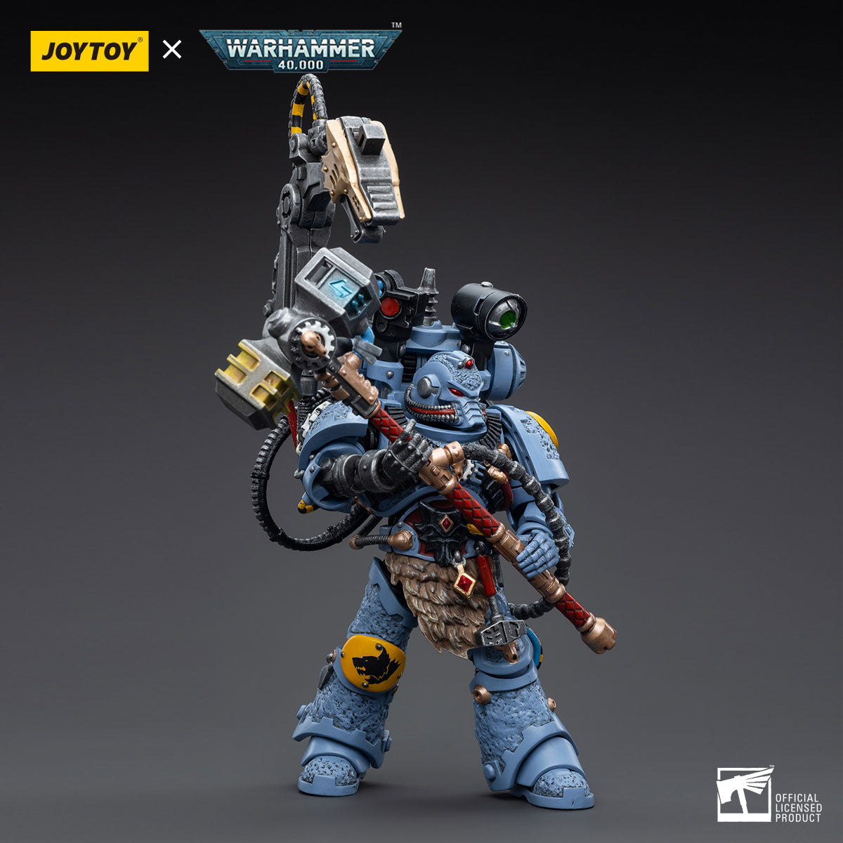 Warhammer Collectibles 1/18 Scale Space Wolves Iron Priest Jorin Fellhammer