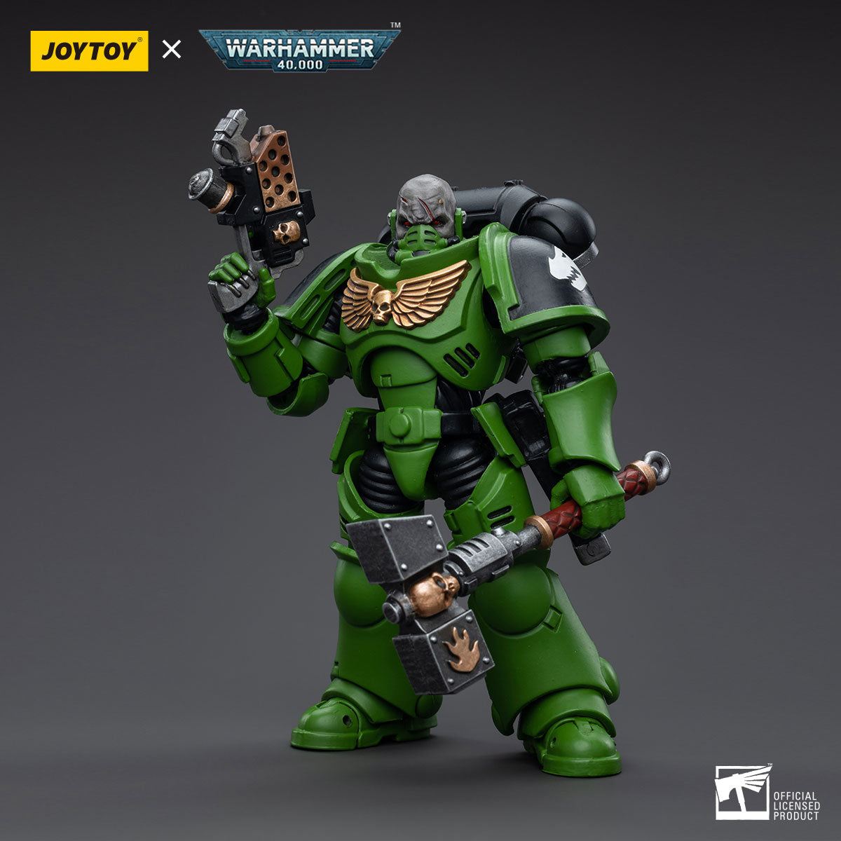 Warhammer Collectibles 1/18 Scale Salamanders Assault Intercessors Sergeant Krajax