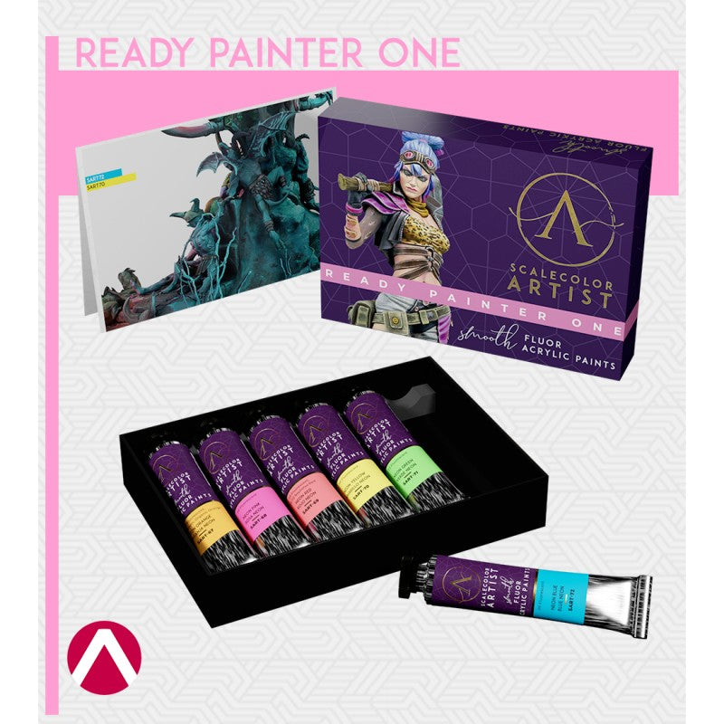 Scale 75 Scalecolor Artist Ready Painter One Paint Set - Good Games