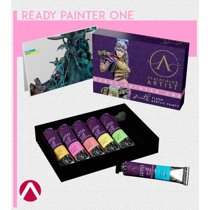 Scale 75 Scalecolor Artist Ready Painter One Paint Set - Good Games