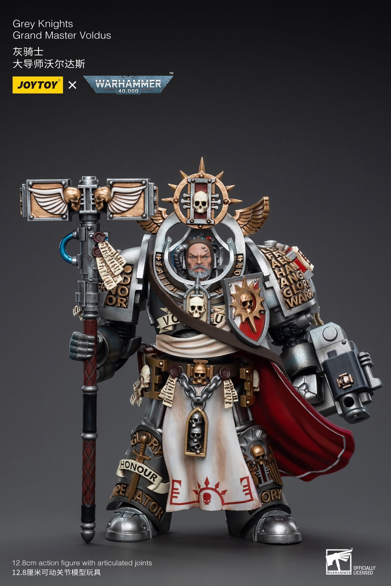 Warhammer Collectibles: 1/18 Scale Grey Knights Grand Master Voldus - Good Games