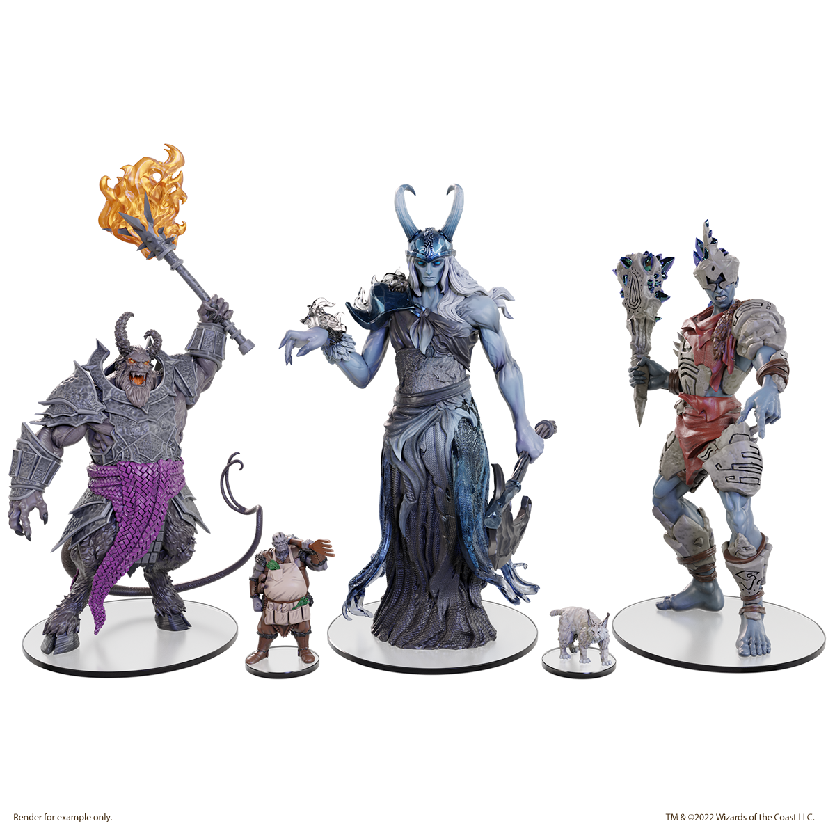 Dungeons and Dragons Icons of the Realms Bigby Presents Glory of the Giants Limited Edition Boxed Set
