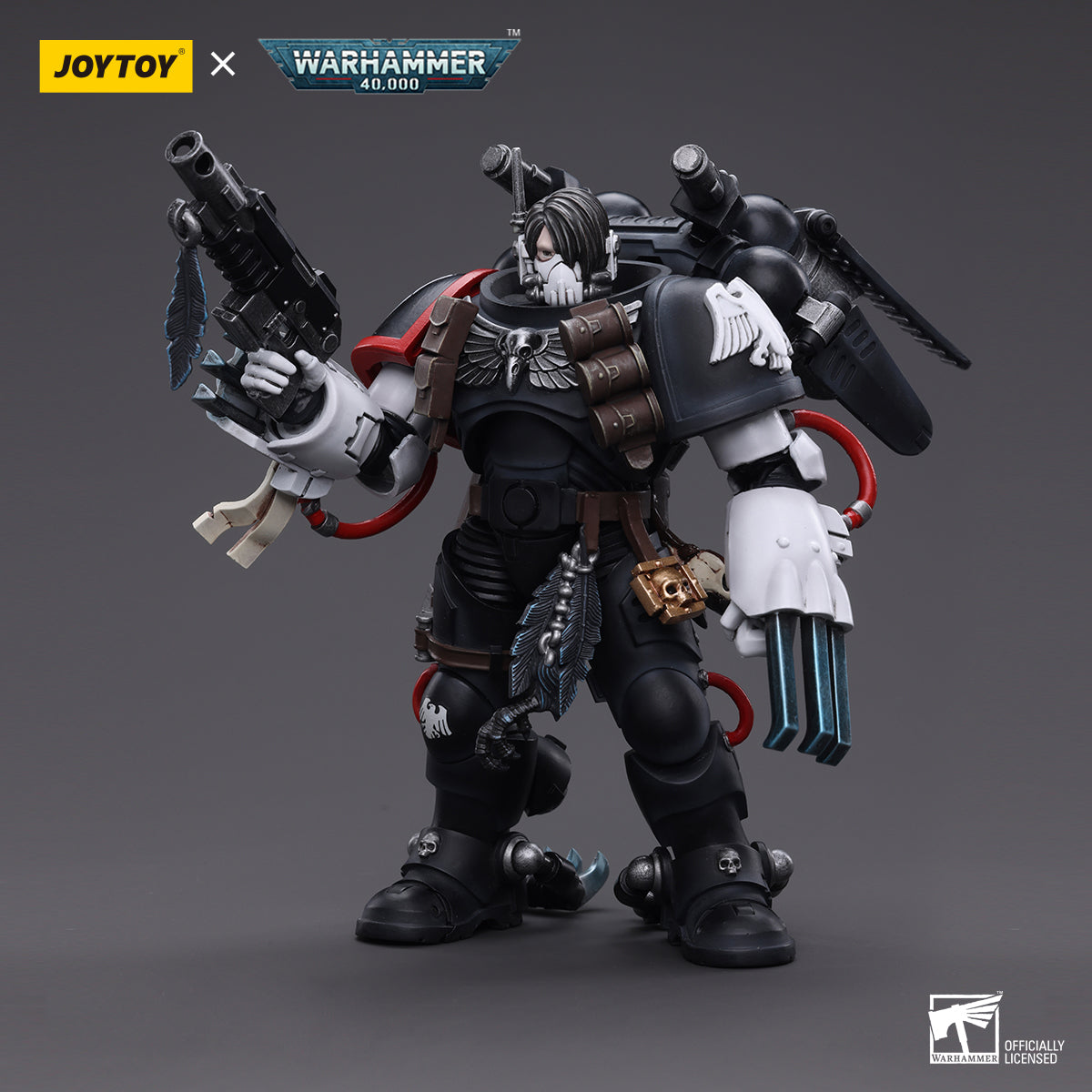 Warhammer Collectibles: 1/18 Scale Raven Guard Chapter Master Kayvaan Shrike