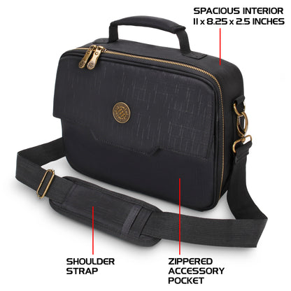 Enhance Tabletop Series Trading Card Travel Case Black (Preorder) - Good Games