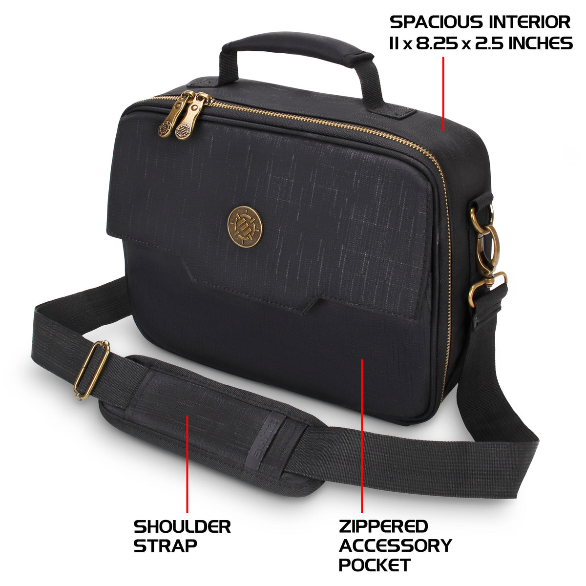 Enhance Tabletop Series Trading Card Travel Case Black (Preorder)