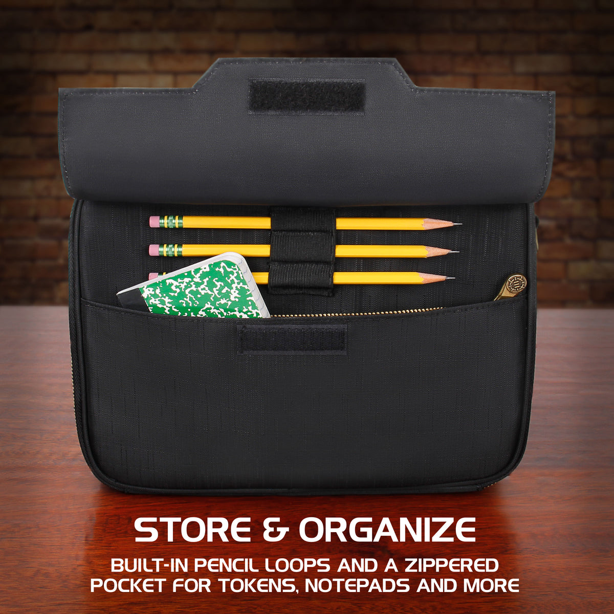 Enhance Tabletop Series Trading Card Travel Case Black (Preorder)