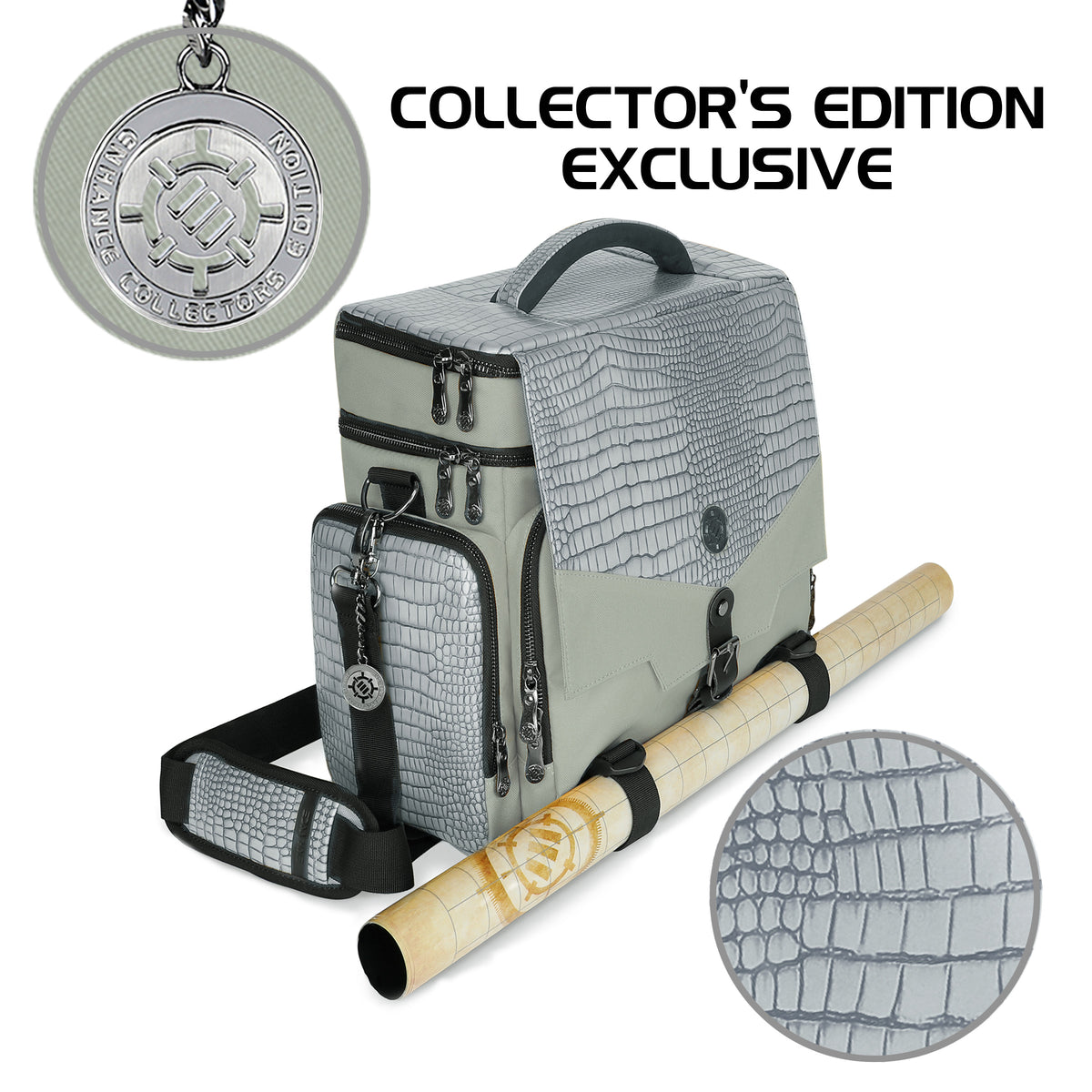Enhance Collectors Edition Adventurers Travel Bag Silver