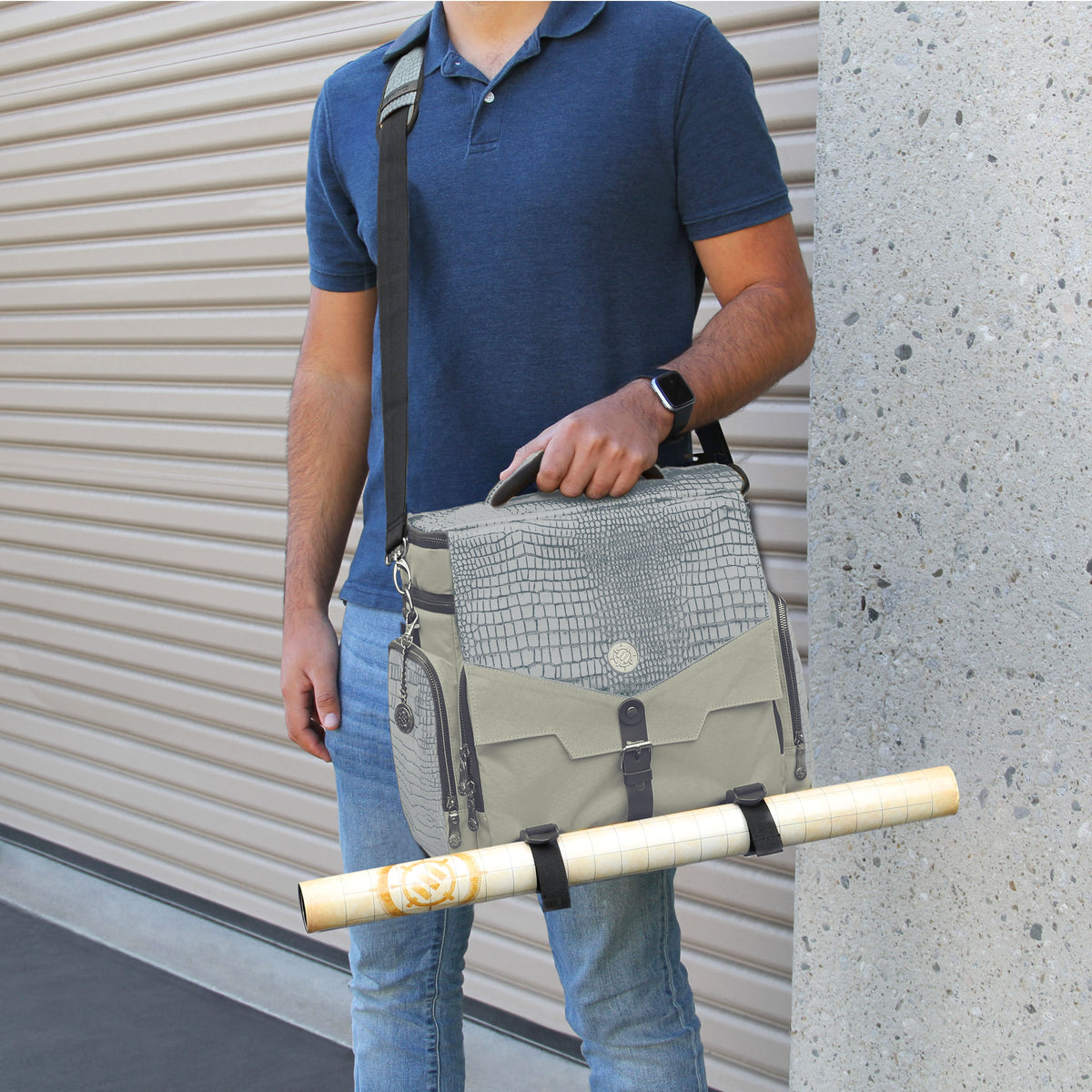 Enhance Collectors Edition Adventurers Travel Bag Silver