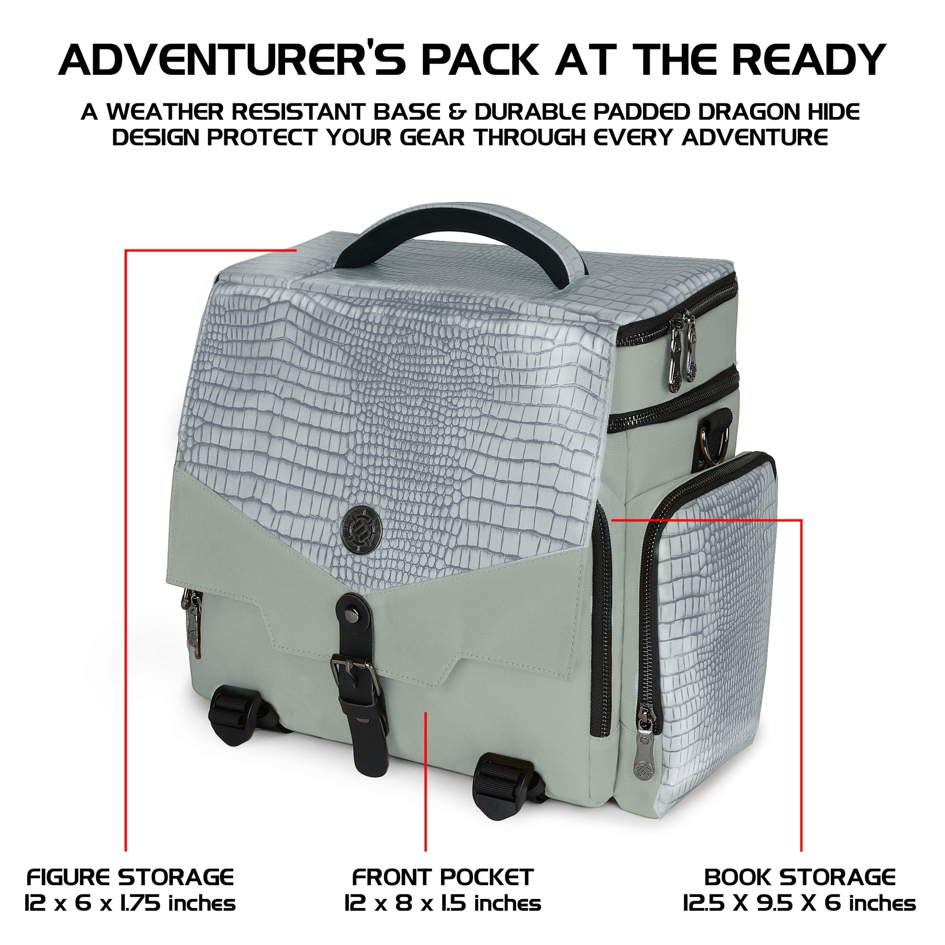 Enhance Collectors Edition Adventurers Travel Bag Silver - Good Games