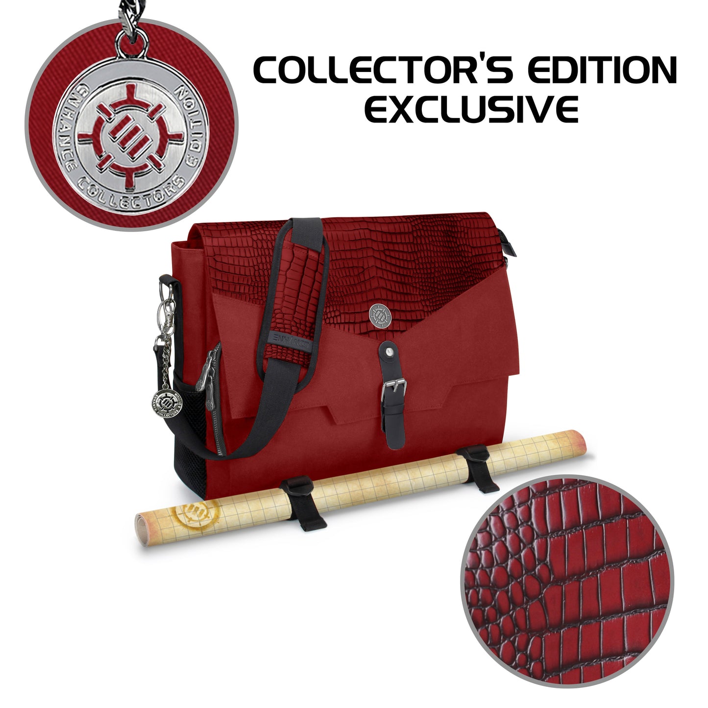 Enhance Tabletop RPG Players Bag Collectors Edition Red - Good Games