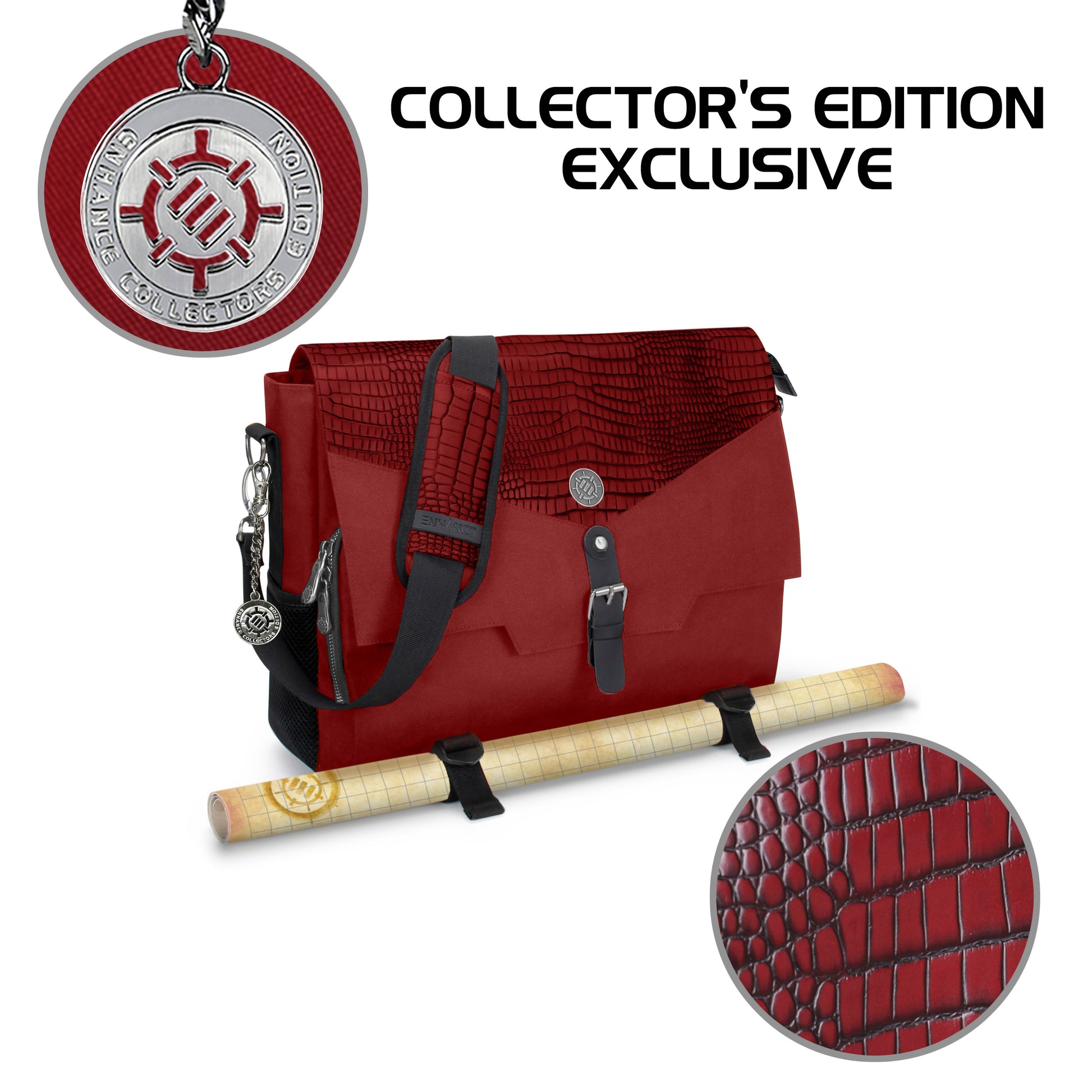 Enhance Tabletop RPG Players Bag Collectors Edition Red - Good Games