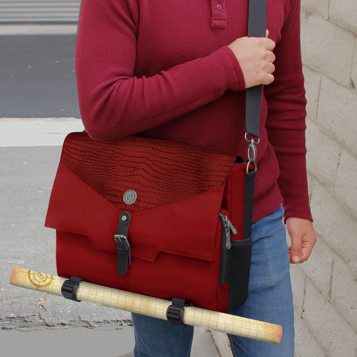 Enhance Tabletop RPG Players Bag Collectors Edition Red
