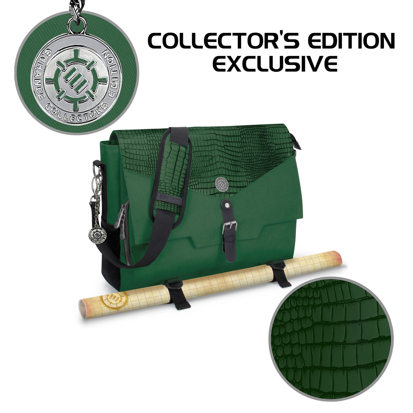 Enhance Tabletop RPG Players Bag Collectors Edition Green - Good Games