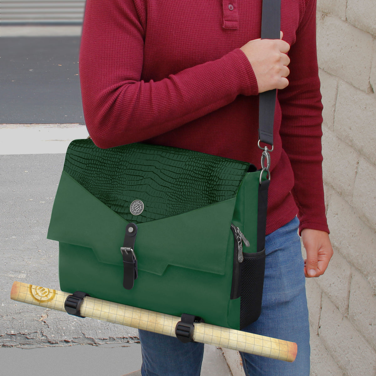 Enhance Tabletop RPG Players Bag Collectors Edition Green