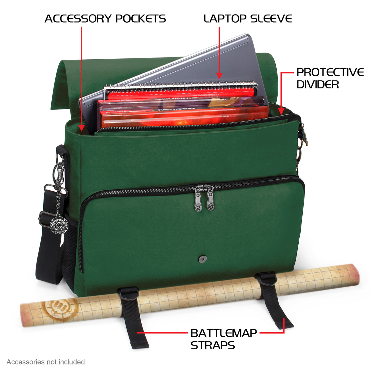 Enhance Tabletop RPG Players Bag Collectors Edition Green