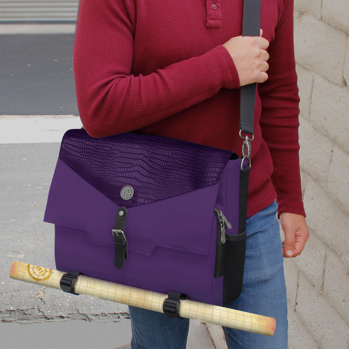 Enhance Tabletop RPG Players Bag Collectors Edition Purple
