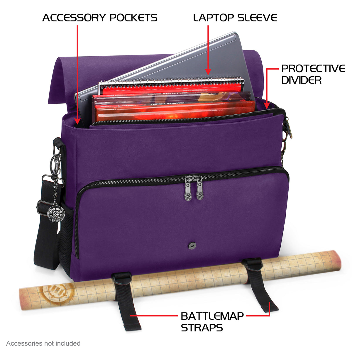 Enhance Tabletop RPG Players Bag Collectors Edition Purple