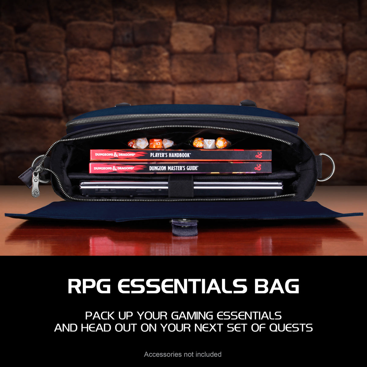 Enhance Tabletop RPG Players Bag Collectors Edition Blue