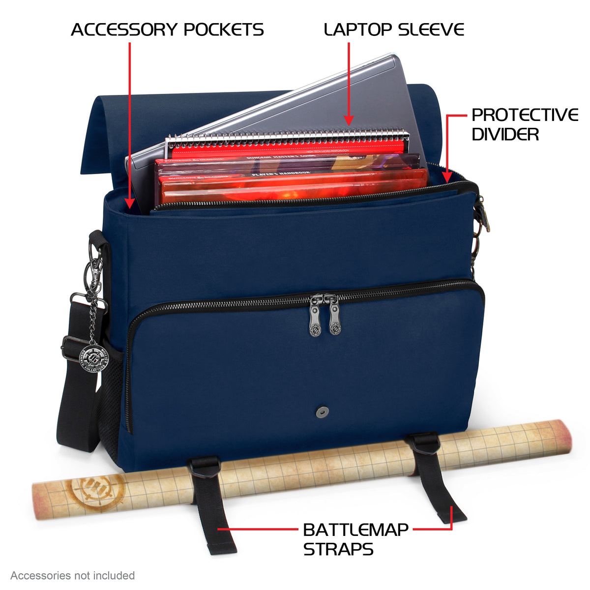 Enhance Tabletop RPG Players Bag Collectors Edition Blue