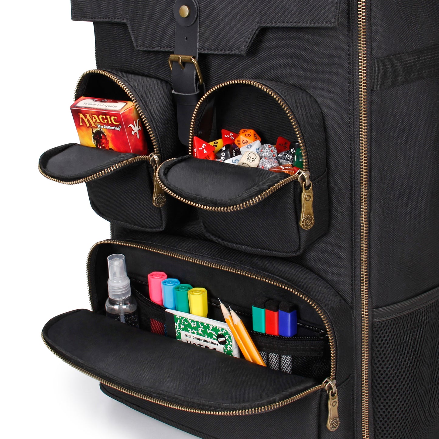 Enhance Card Storage Backpack Black - Good Games