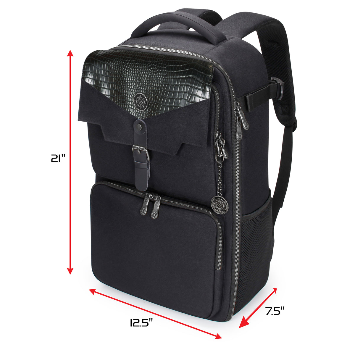 Enhance Tabletop Collectors Card Storage Backpack Black