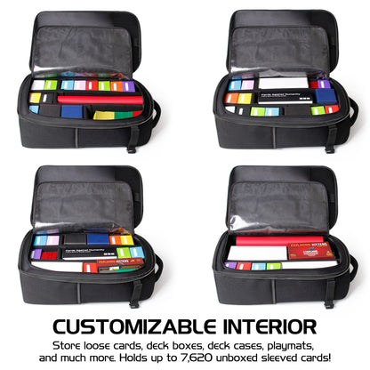 Enhance Tabletop Collectors Card Storage Backpack Black - Good Games